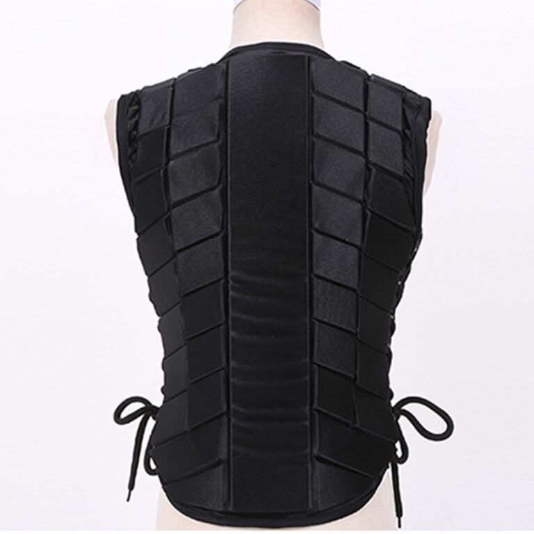 Unisex Outdoor EVA Padded Vest Children Eventer Damping Safety Horse Riding Armor Equestrian Accessory Body Protective Sports 21