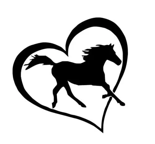 Stickers chevaux extérieur - Cheval et Compagnie