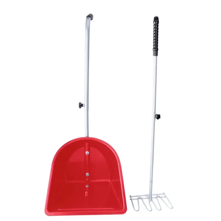 Cavassion Detachable Horse Stable dustpan, manure fork, adjustable barn cleaning set Dung picker Sanitary cleaning tool8802032 4