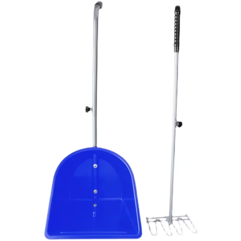Cavassion Detachable Horse Stable dustpan, manure fork, adjustable barn cleaning set Dung picker Sanitary cleaning tool8802032 5