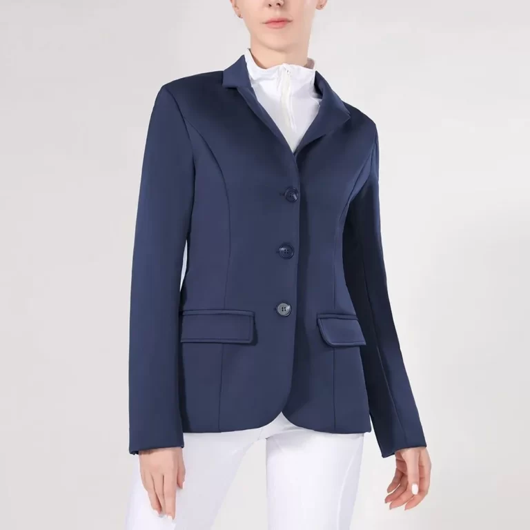 Vestes d'équitation pour femmes, veste de spectacle équestre classique, vestes de compétition équestre à séchage rapide 8