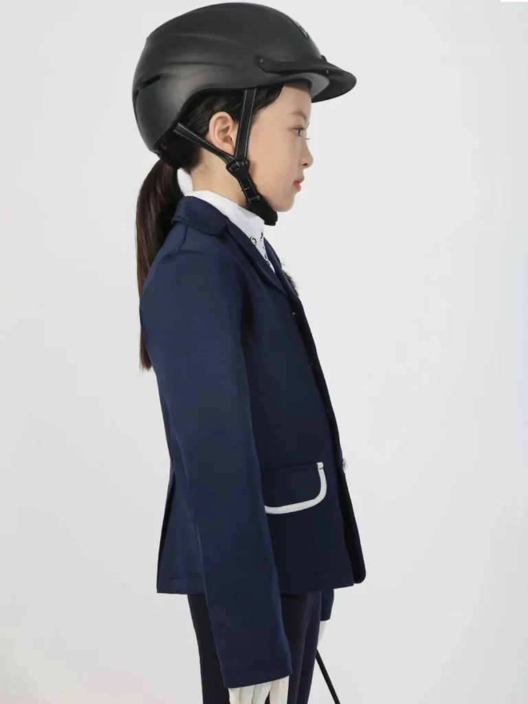 Veste d'équitation professionnelle pour enfants, vêtements pour enfants, manteau pour enfants, blazer pour garçons et filles, haut d'équitation, cavalier, équipement équestre, nouveau 4