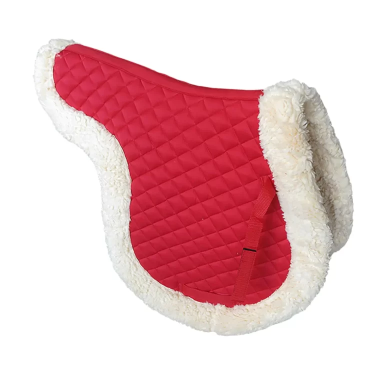 Coussin de Selle Matelassé pour Équitation, Équipement Équestre, Optique, Respirant, Pratique, Doublure en Éponge, Coussretours de fur sage Confortable 8