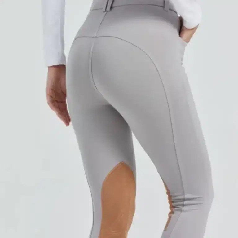 Culotte demi-cuir et silicone coordonnante respirante, pantalon de sport équestre, séchage rapide, degré d'usure 3