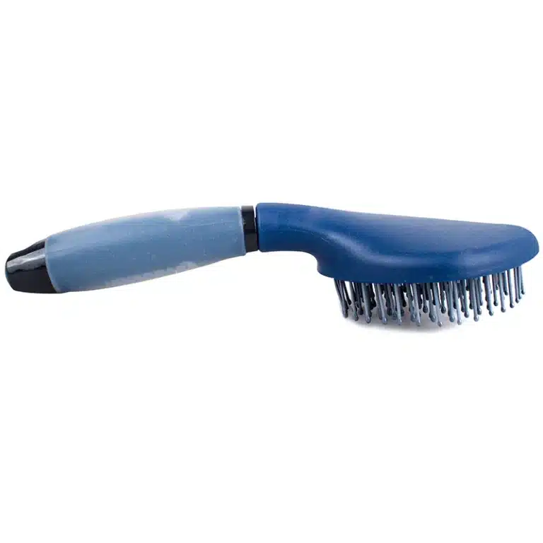 Peigne à crinière de cheval de cavassion avec poignée de protection en silicone, outil de broCumbria confortable et non ald, outils de lavage de cheval 3